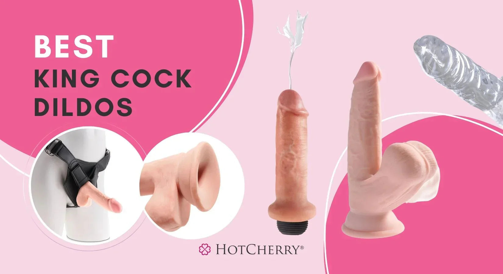 king cock thrusting dildo King Cock Plus 6.5