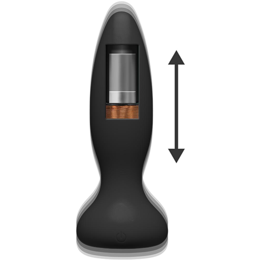 A-Play Thrust Rechargeable Silicone Anal Plug with Remote