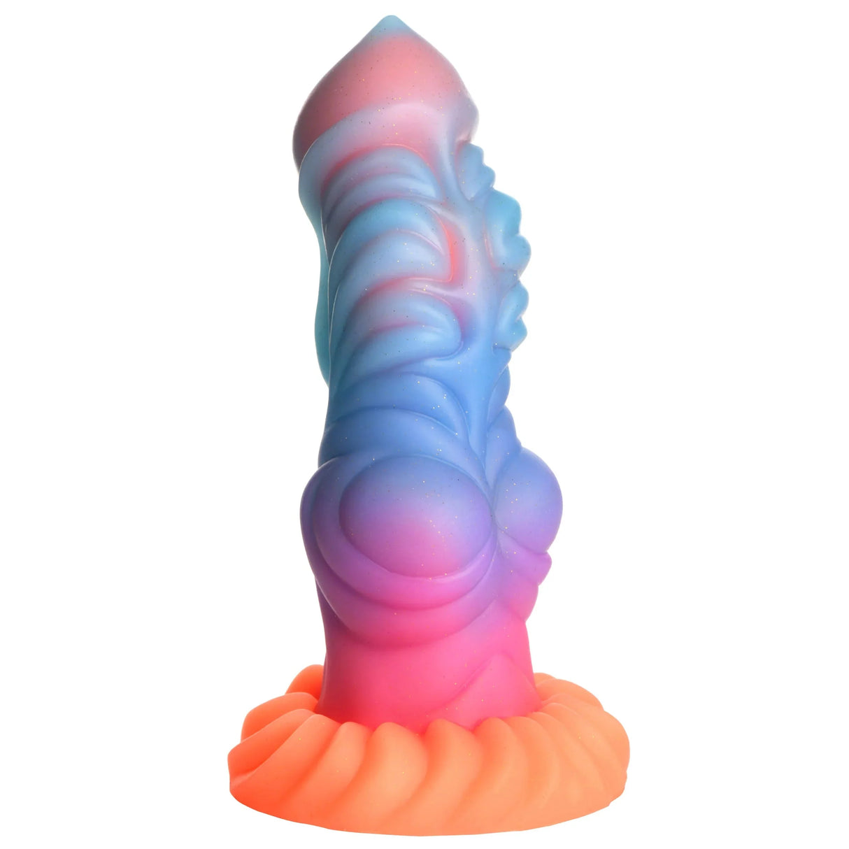 Alien Invader Glow-in-the-Dark Silicone Dildo