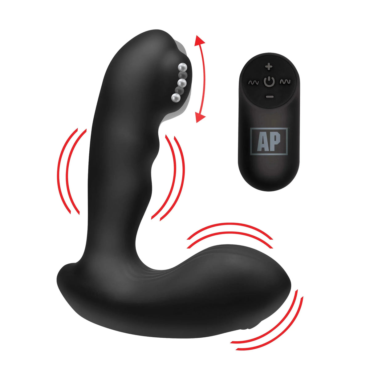 Alpha Pro 7X P-Milker Vibrating Silicone Prostate Stimulator
