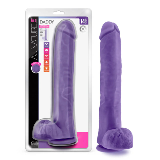 Au Naturel Bold Daddy 14 Inch Dildo