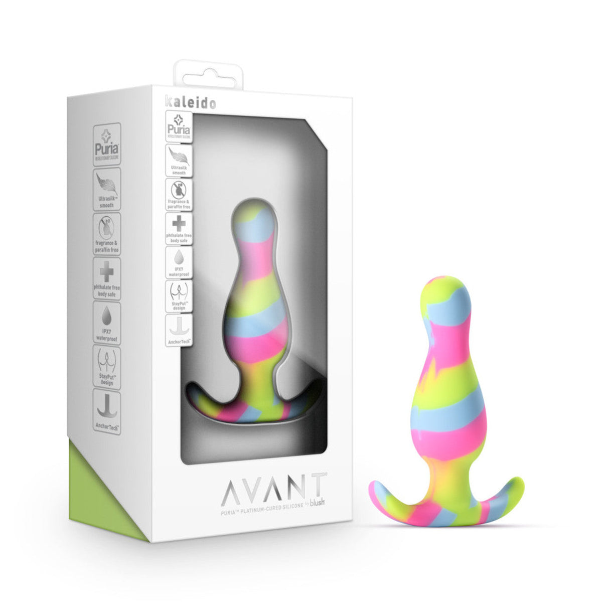 Avant Kaleido Silicone Butt Plug