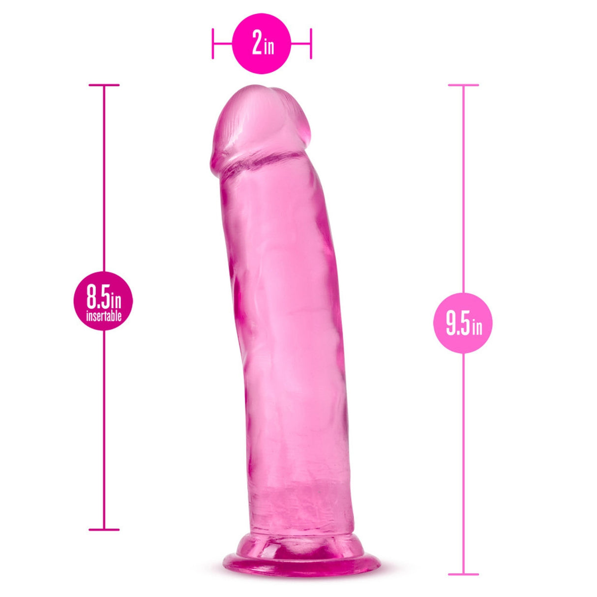B Yours Plus Soft Realistic Feel Dildo