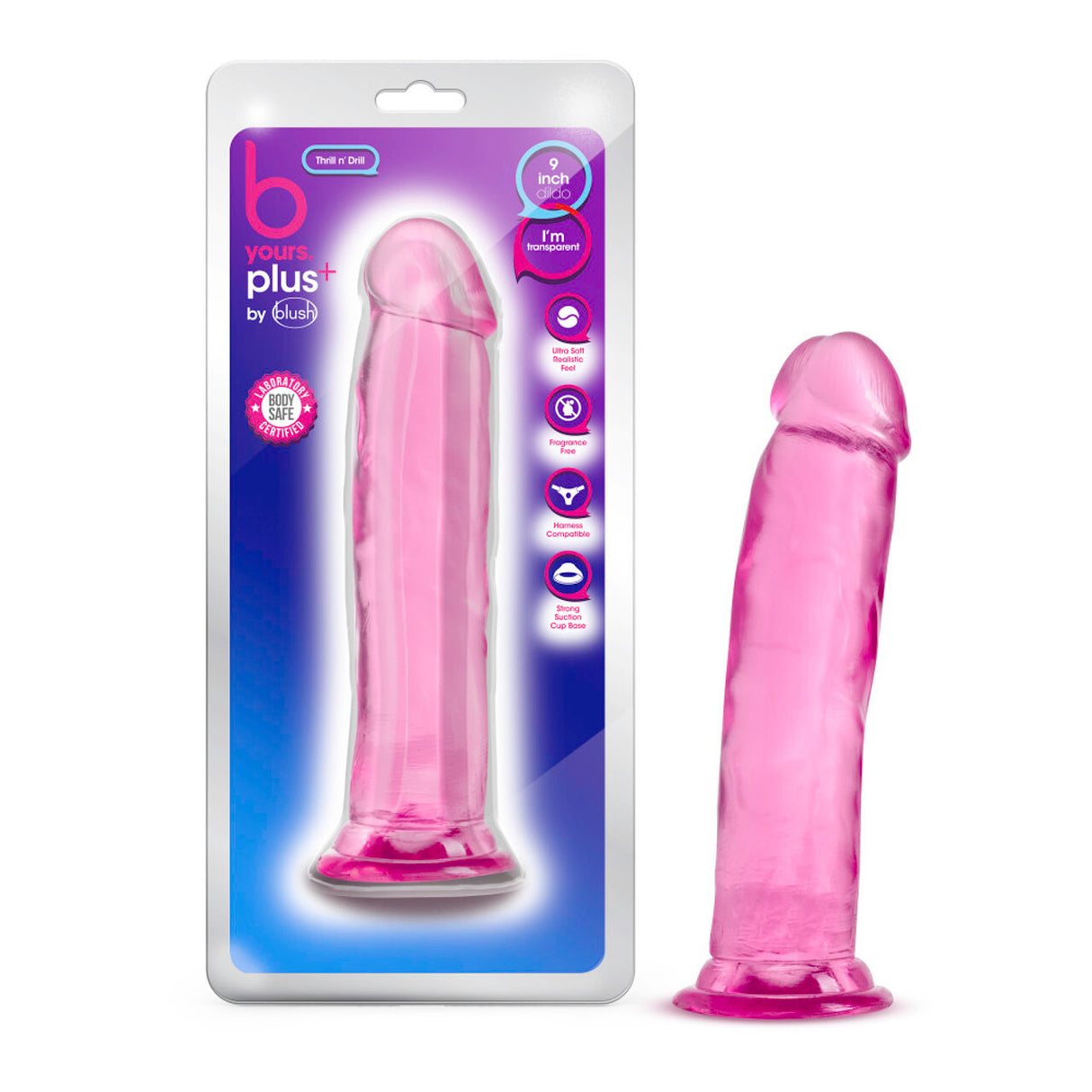 B Yours Plus Soft Realistic Feel Dildo