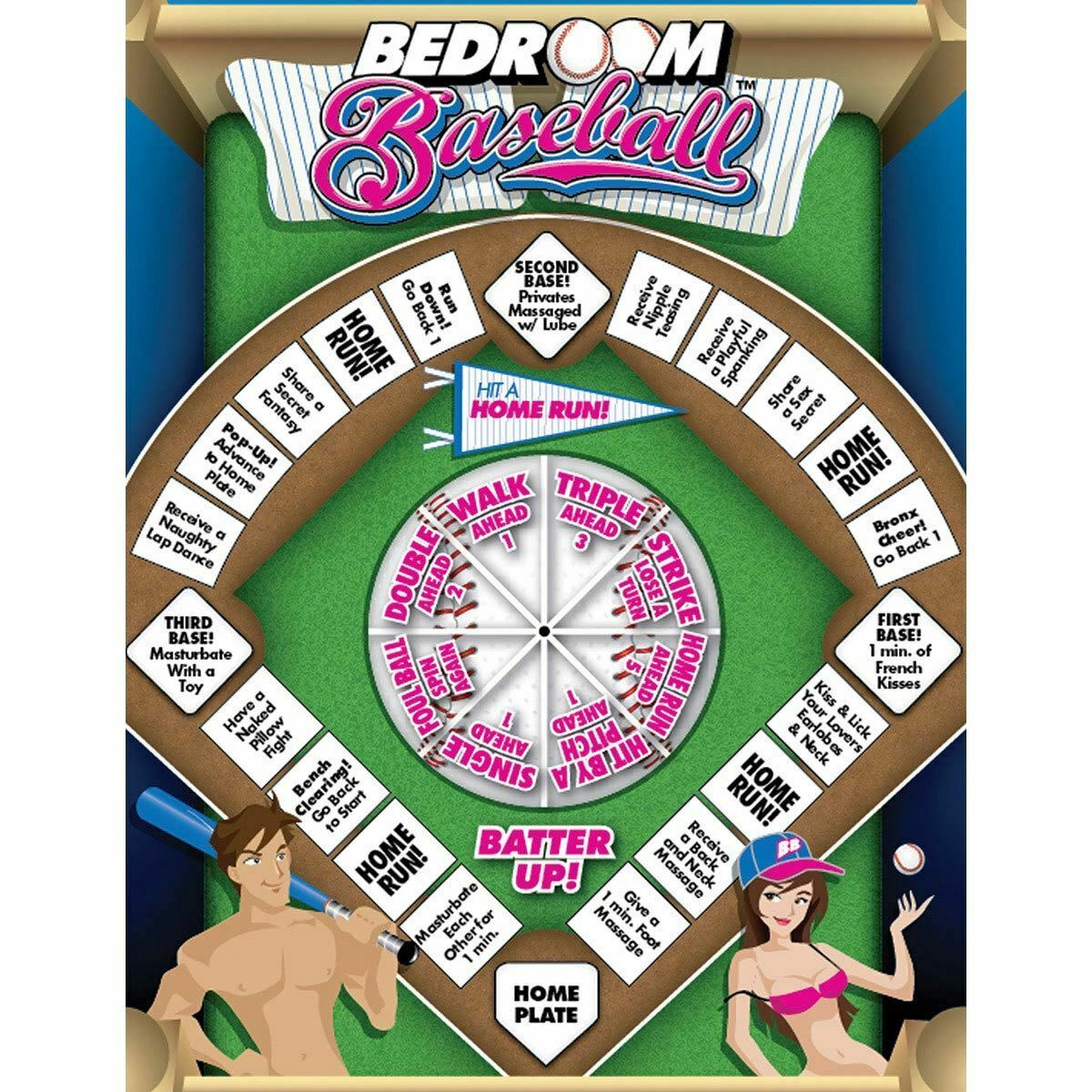 Bedroom Baseball Board Game