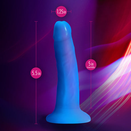 Blush Neo 6 Inch Silicone Dual Density Dildo