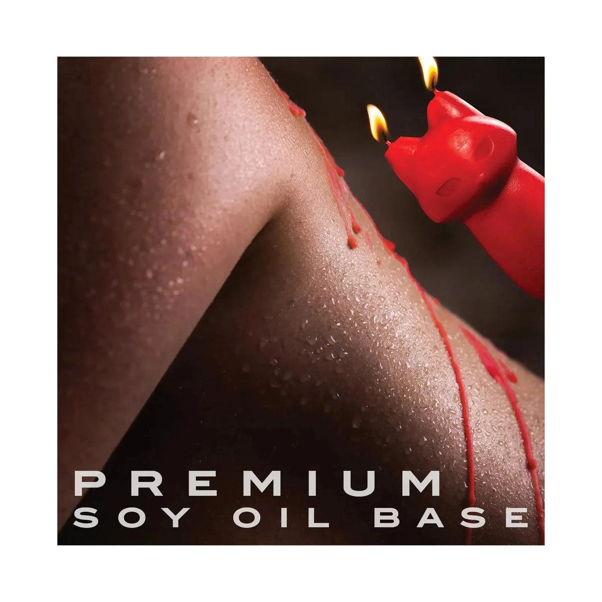 Blush Temptasia Fox Drip Candle