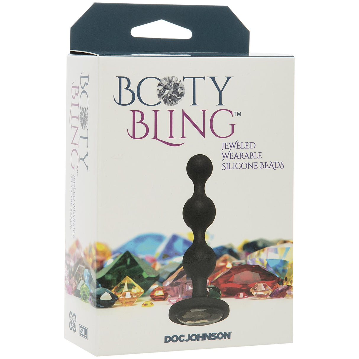 Booty Bling Silicone Anal Beads