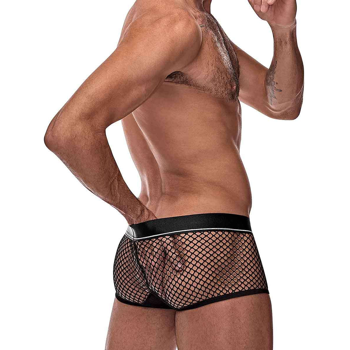 Cock Pit Fishnet Mini Cock Ring Short