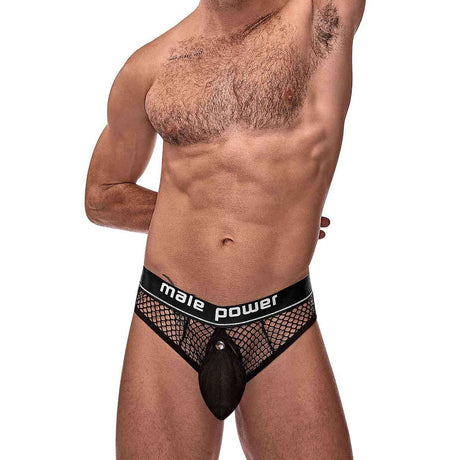 Cock Pit Net Cock Ring Thong