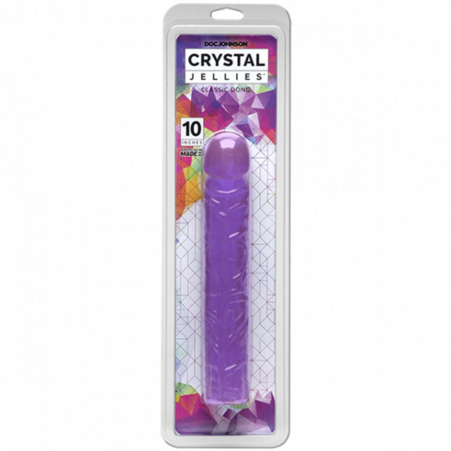 Crystal Jellies 10 Inch Big Dildo