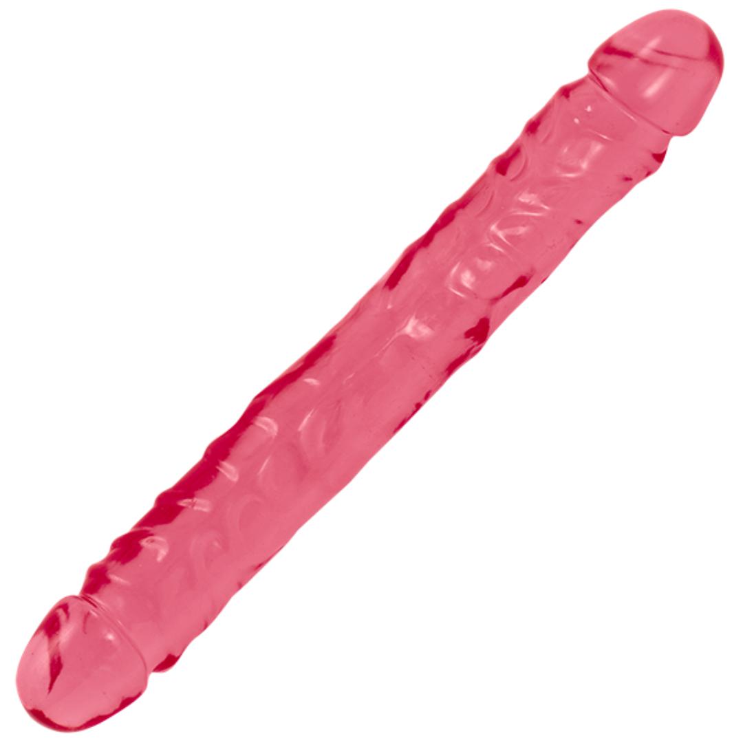 Crystal Jellies 12 Inch Small Double Ended Dildo