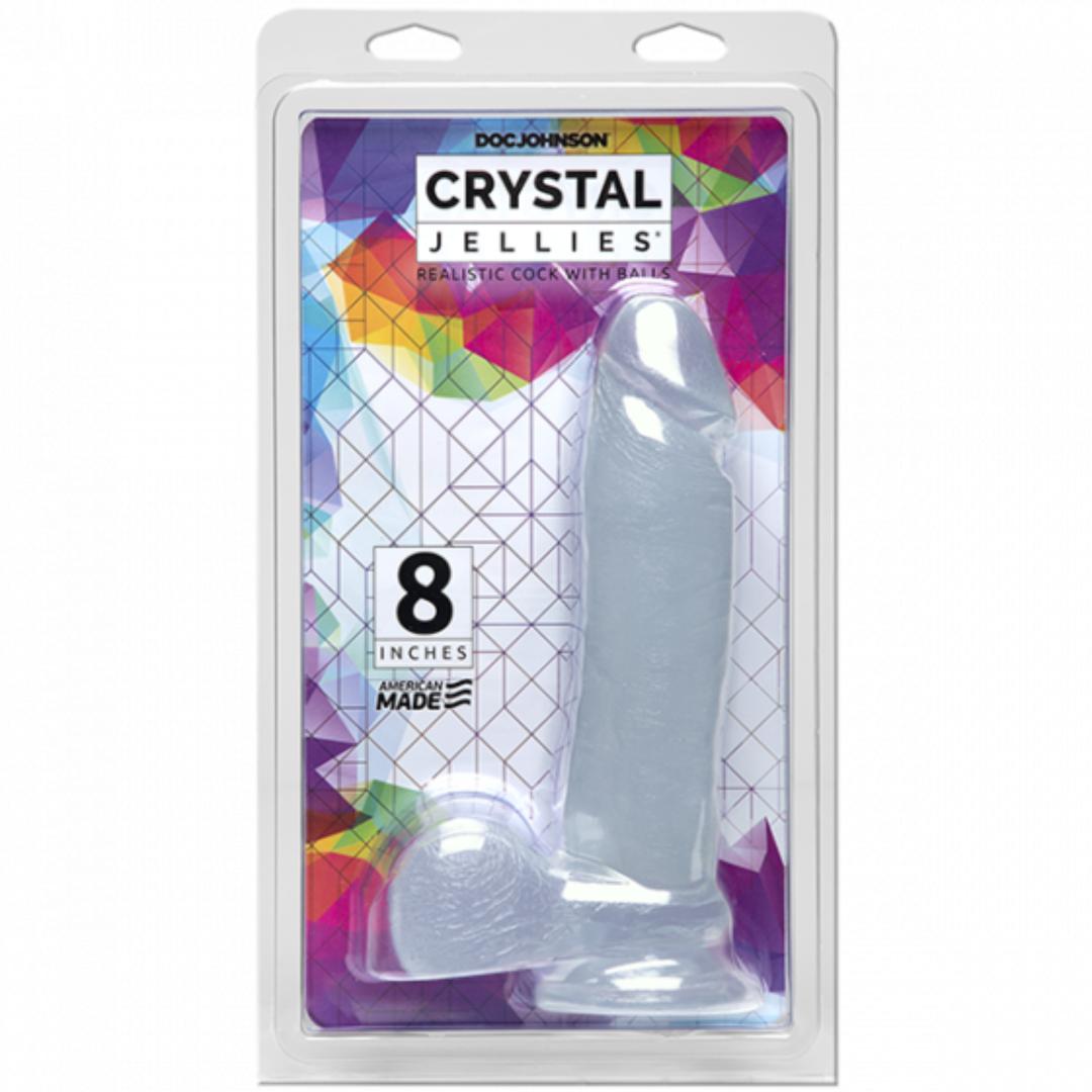 Crystal Jellies Suction Cup Dildo