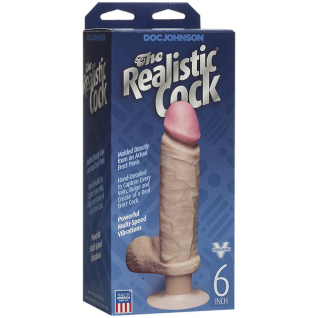 Doc Johnson Realistic Vibrating Dildo