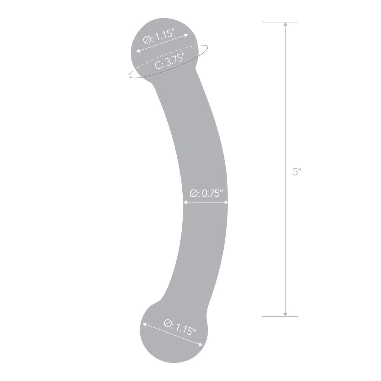 Double Ended Glass Dildo