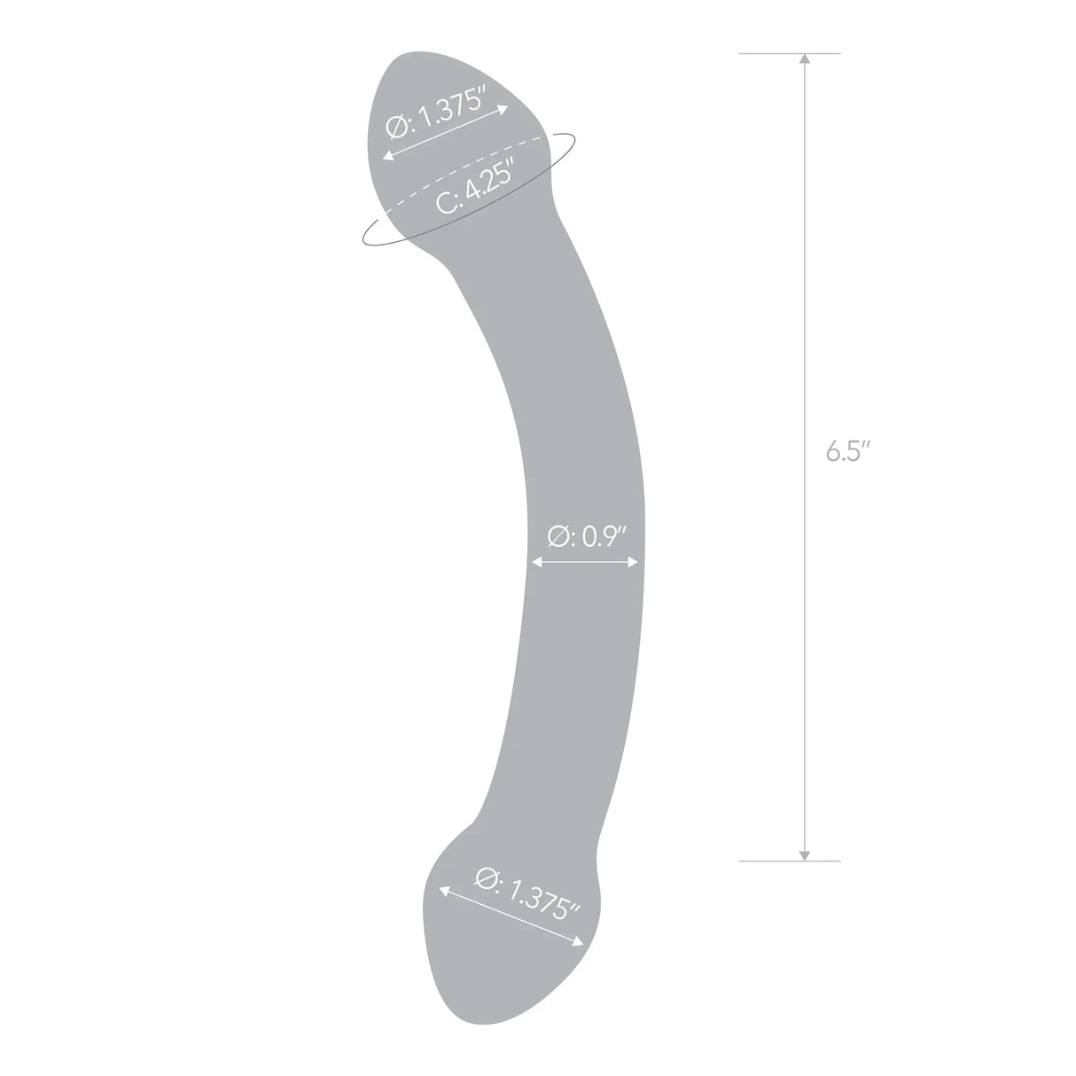 Double Sided Glass Dildo