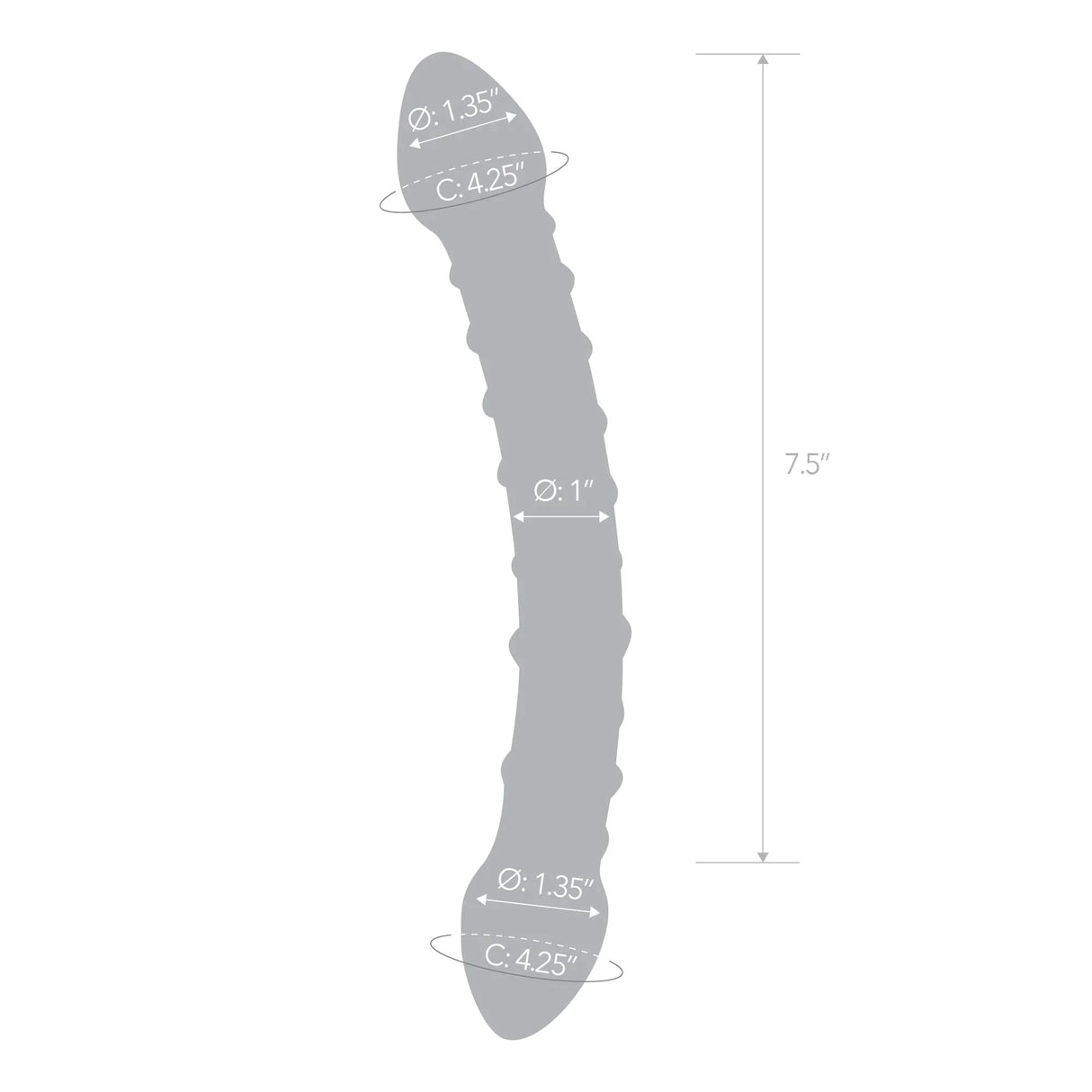 Double Sided Glass Dildo