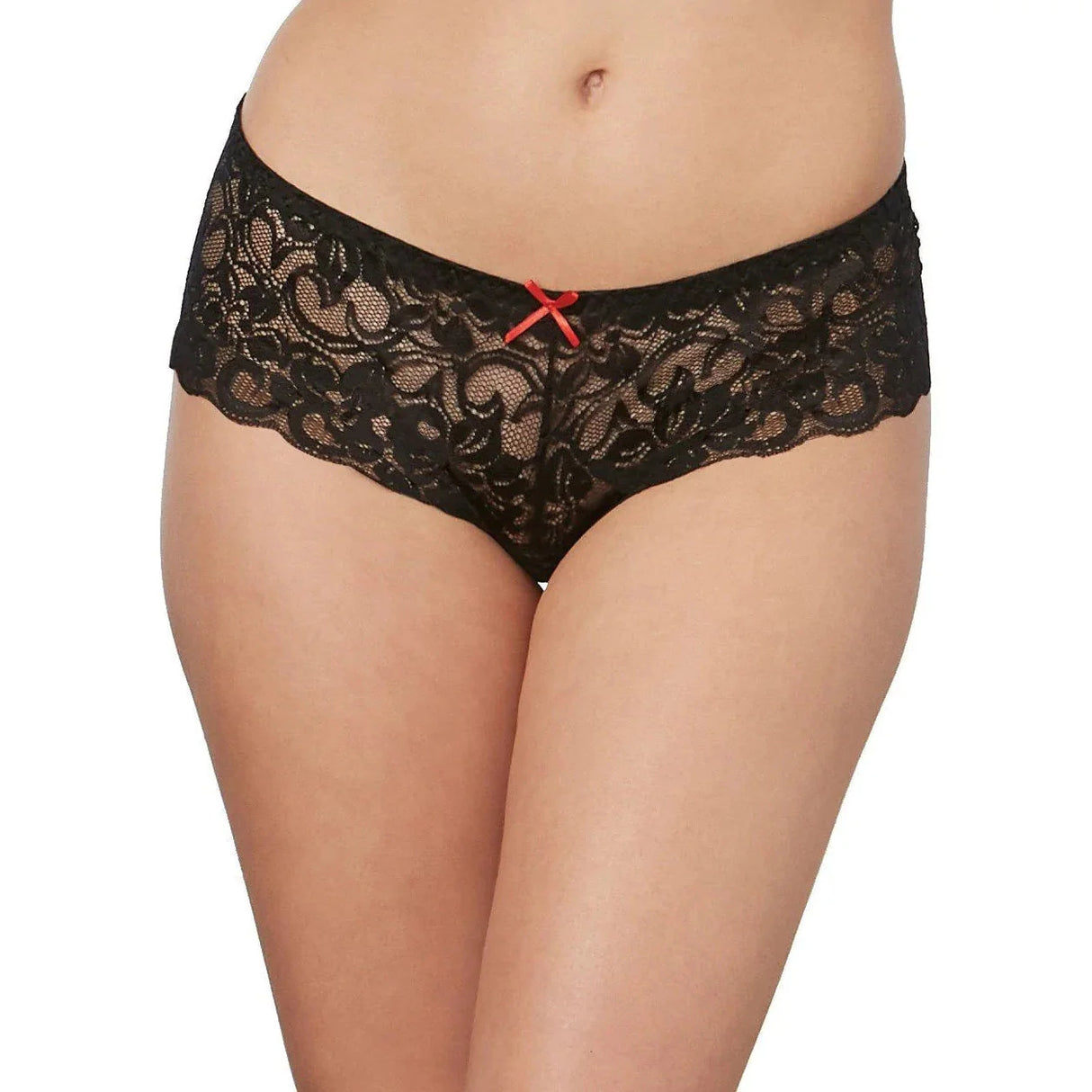 Dreamgirl Lace Crotchless Boyshort
