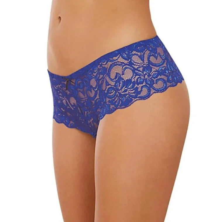Dreamgirl Lace Crotchless Boyshort