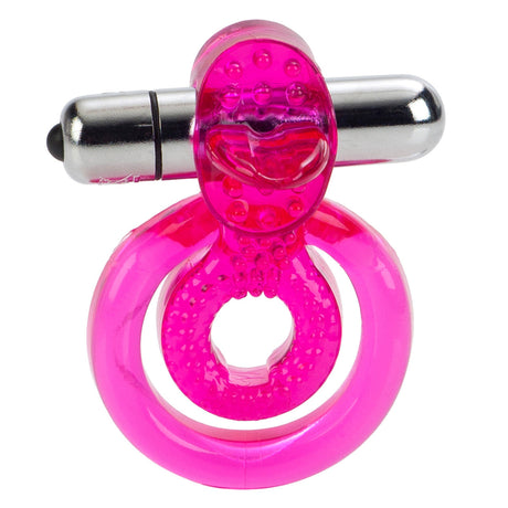 Dual Clit Flicker Cock Ring