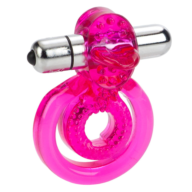 Dual Clit Flicker Cock Ring