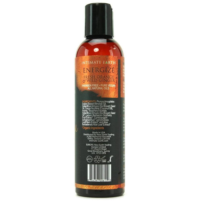Energize Orange & Wild Ginger Massage Oil