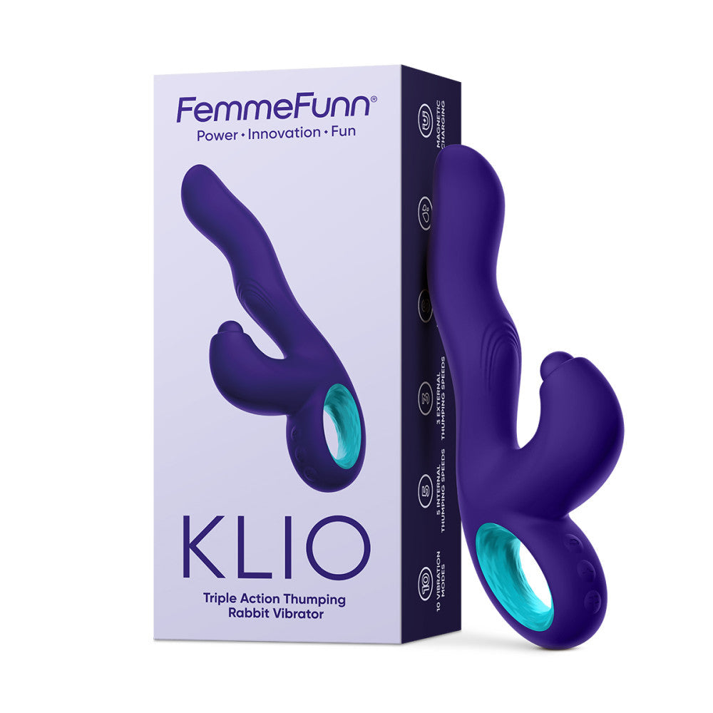 Femme Funn KLIO Triple Action Thumping Rabbit Vibrator