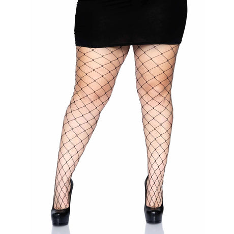 Fence Net Pantyhose - Queen