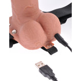 Fetish Fantasy Series 7" Realistic Hollow Rechargeable Strap On