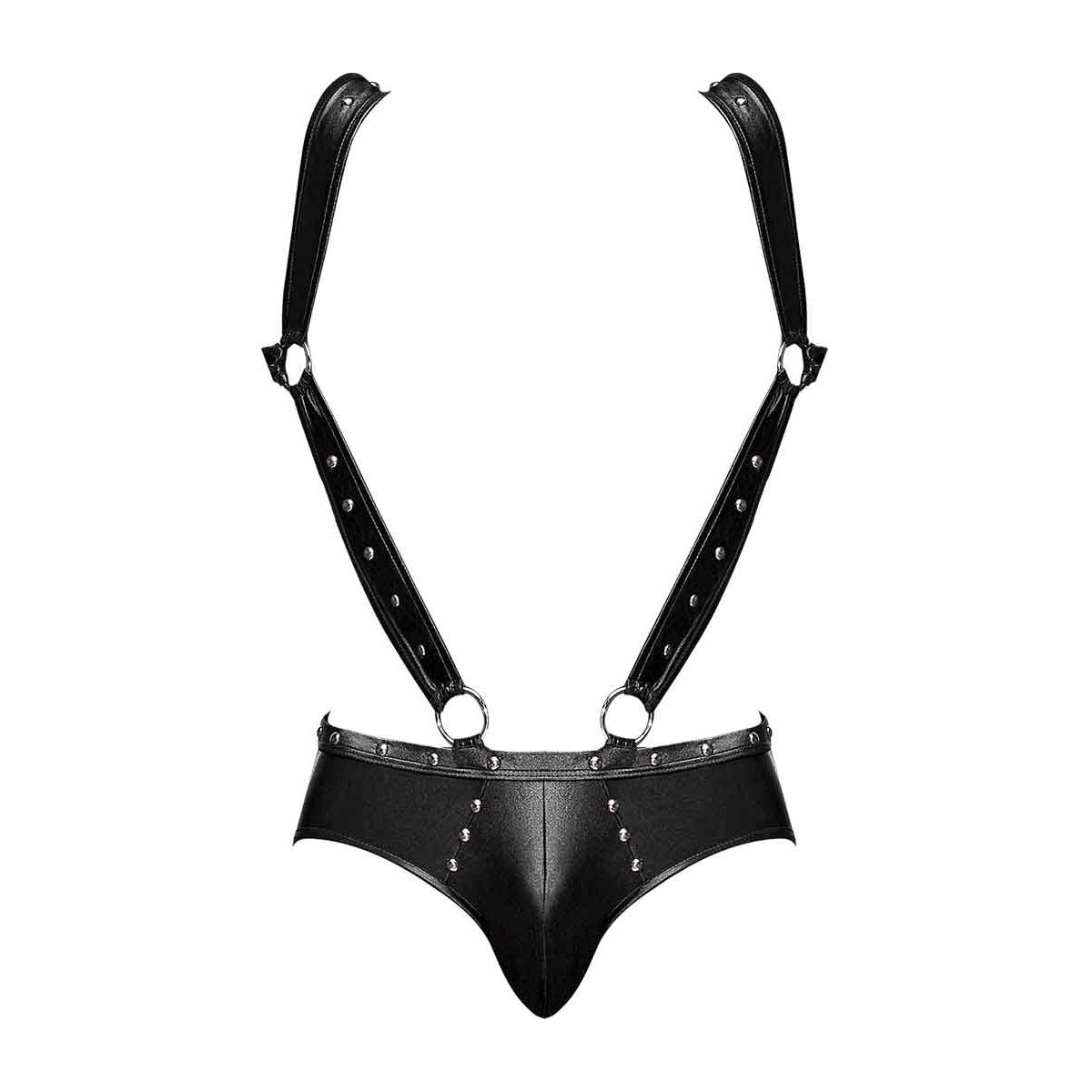 Fetish Uranus Moonshine Harness Brief Black