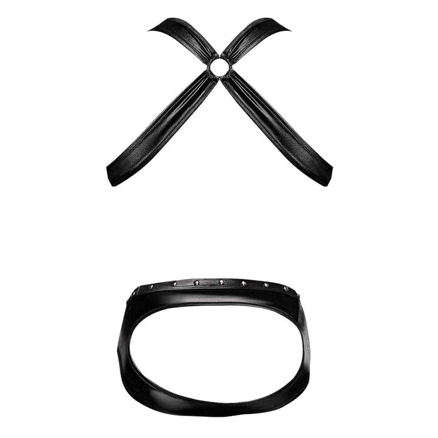 Fetish Uranus Moonshine Harness Brief Black