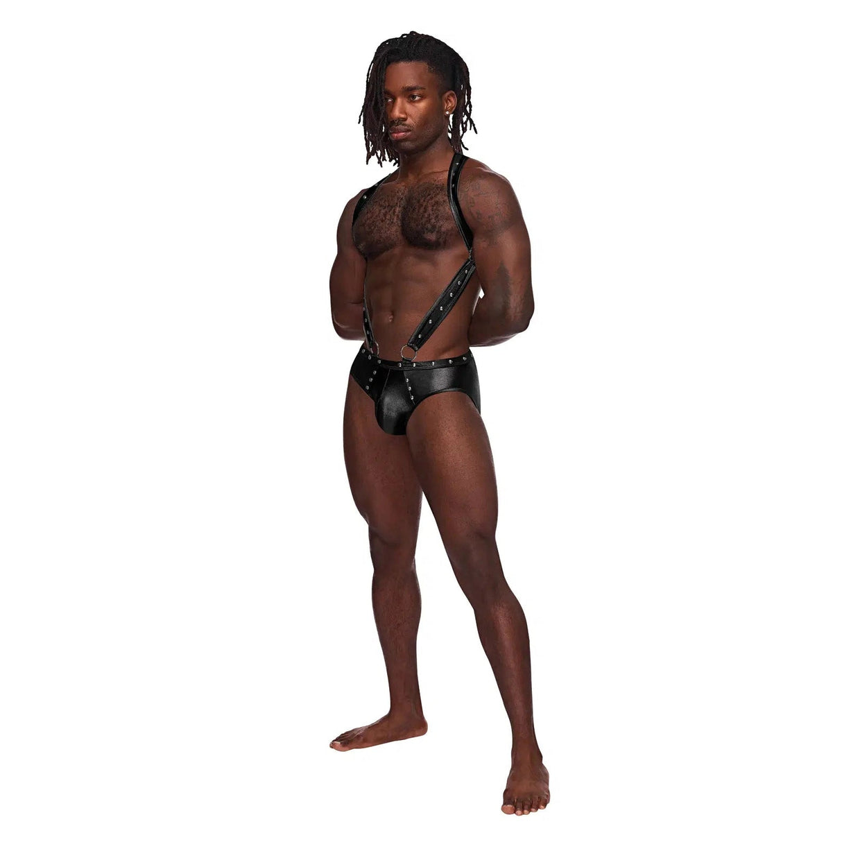 Fetish Uranus Moonshine Harness Brief Black