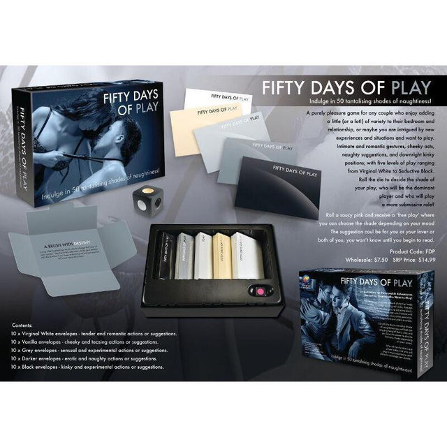 Fifty Days Of Play Bondage Bundle Sex Game