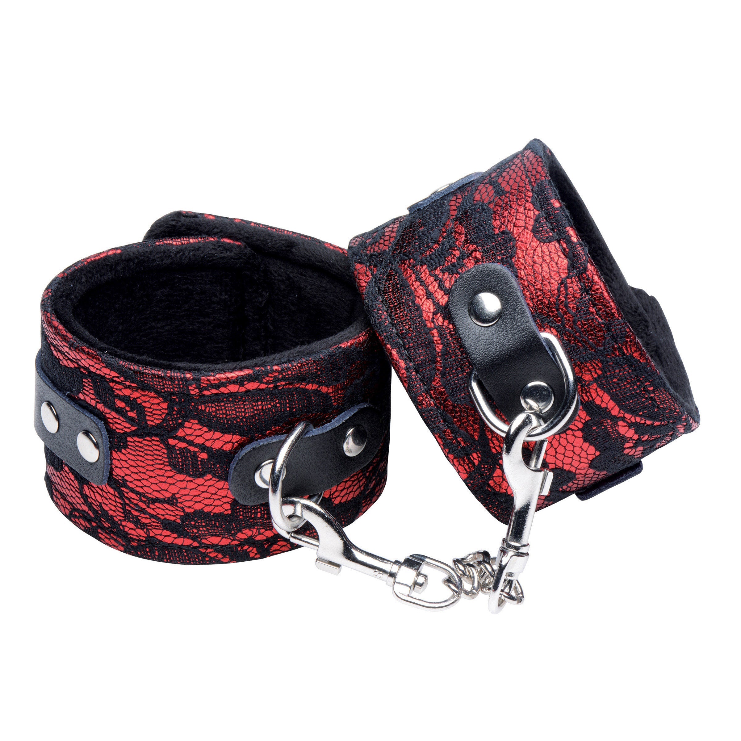 Frisky Lacy Red 5 Piece Bondage Set