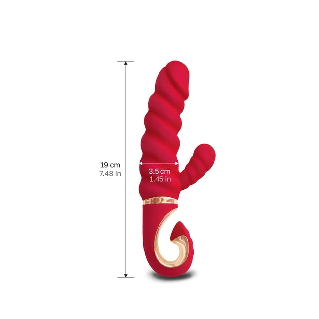 Gcandy MINI Rabbit Vibrator with Twisted Shaft