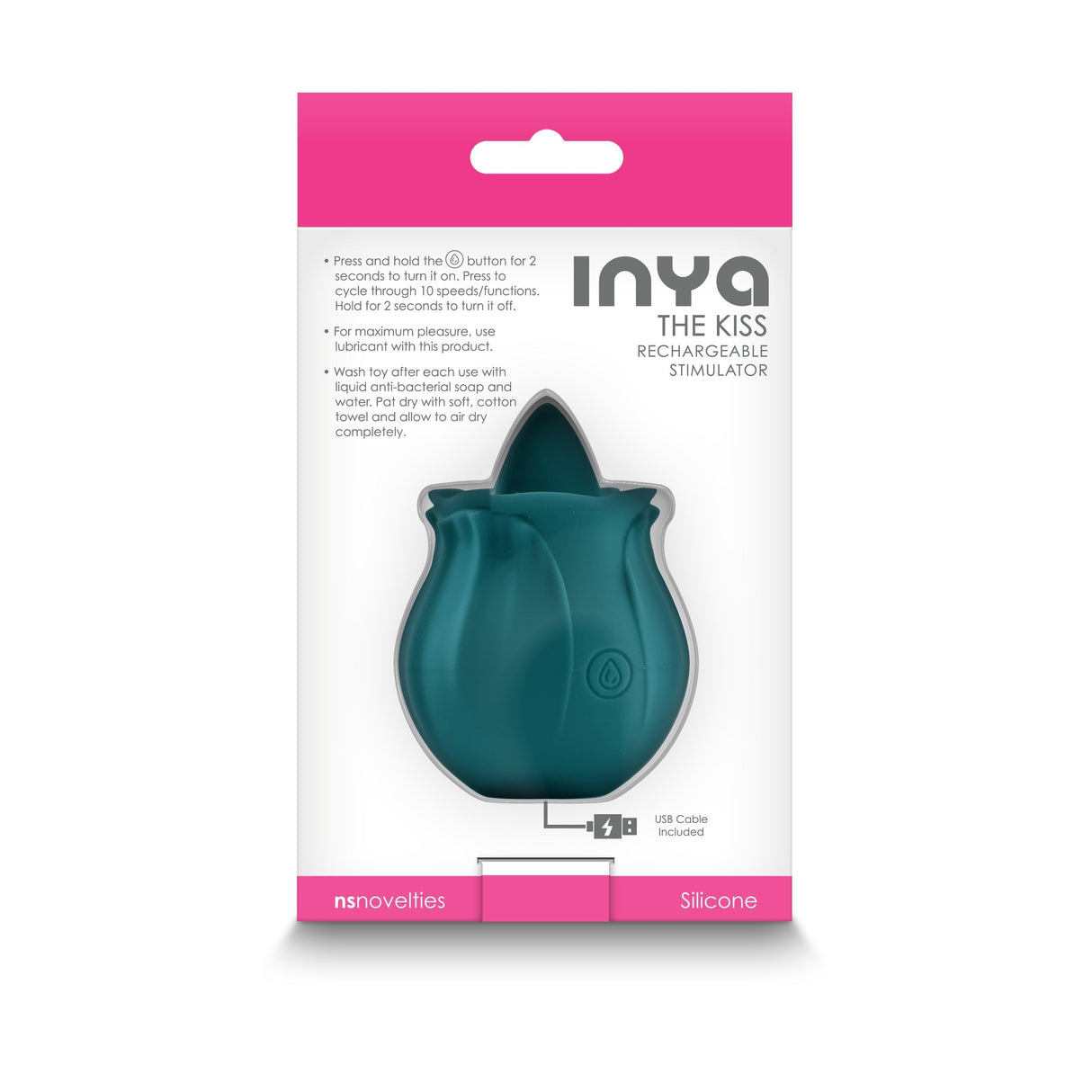 Inya The Kiss Rechargeable Stimulator