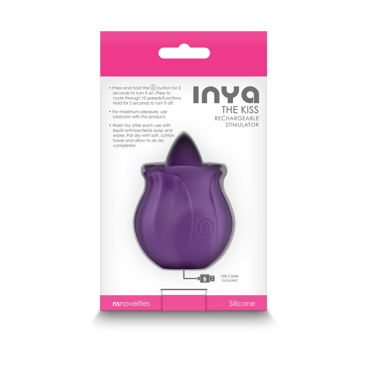 Inya The Kiss Rechargeable Stimulator