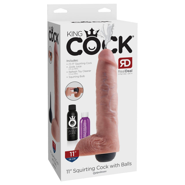 King Cock 10 Inch Big Ejaculating Dildo