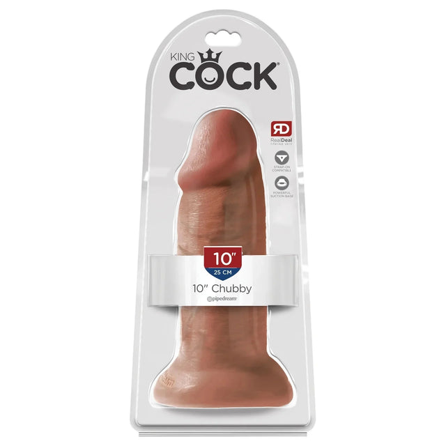 King Cock 10 Inch Chubby Dildo
