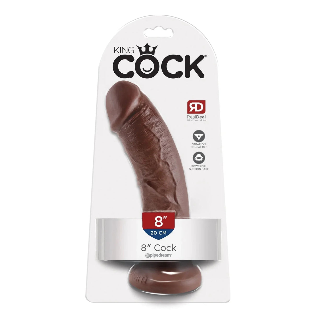 King Cock 8 Inch Dildo