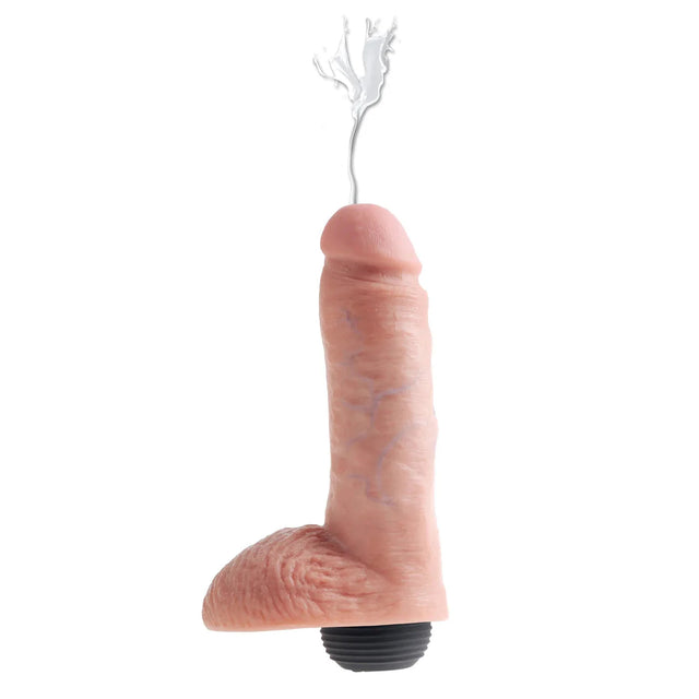 King Cock 8 Inch Realisitc Squirting Dildo