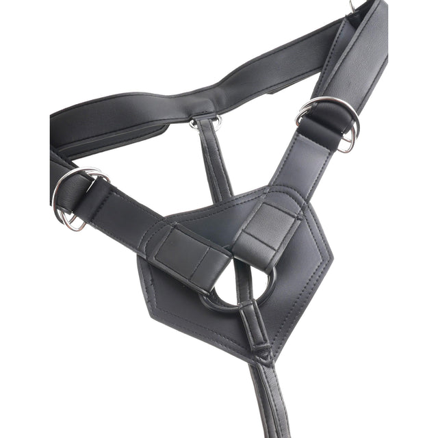 King Cock Strap-on Harness with 6 Inch Dildo