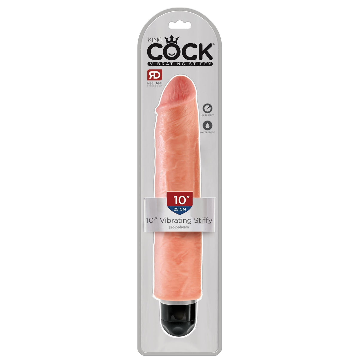 King Cock Vibrating Stiffy Dildo