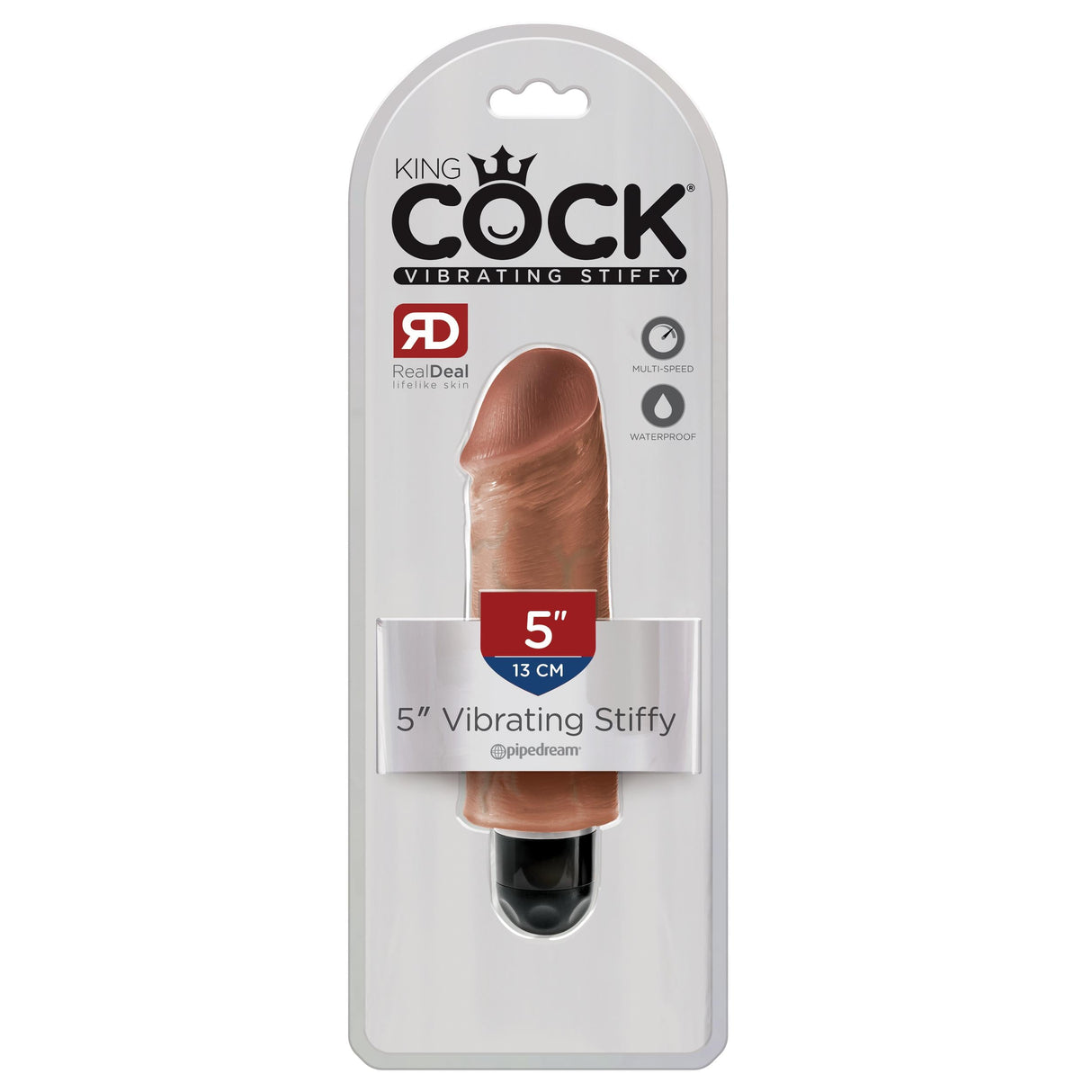 King Cock Vibrating Stiffy Dildo