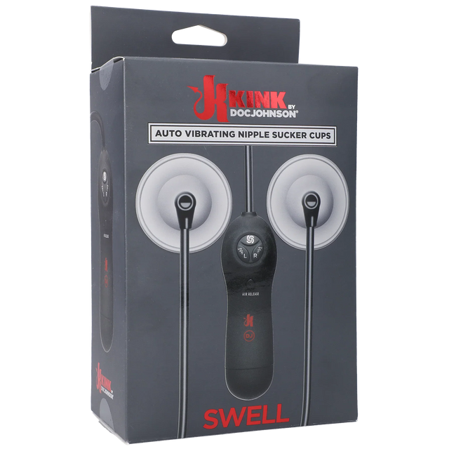 Kink Swell Auto Vibrating Nipple Sucker Cups
