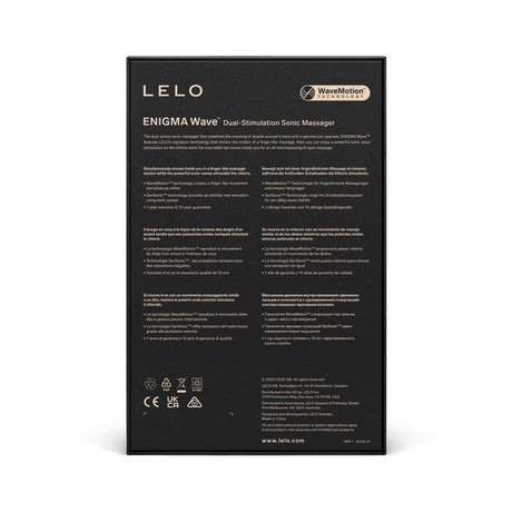 LELO Enigma Wave Dual Stimulation Sonic Massager