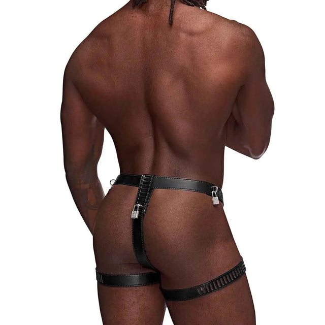 Leather Scorpio Thong