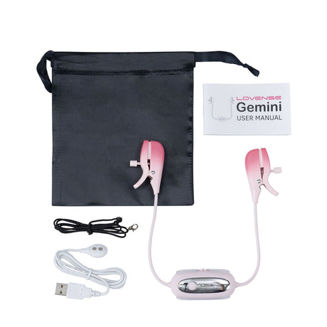Lovense Gemini Vibrating Nipple Clamps