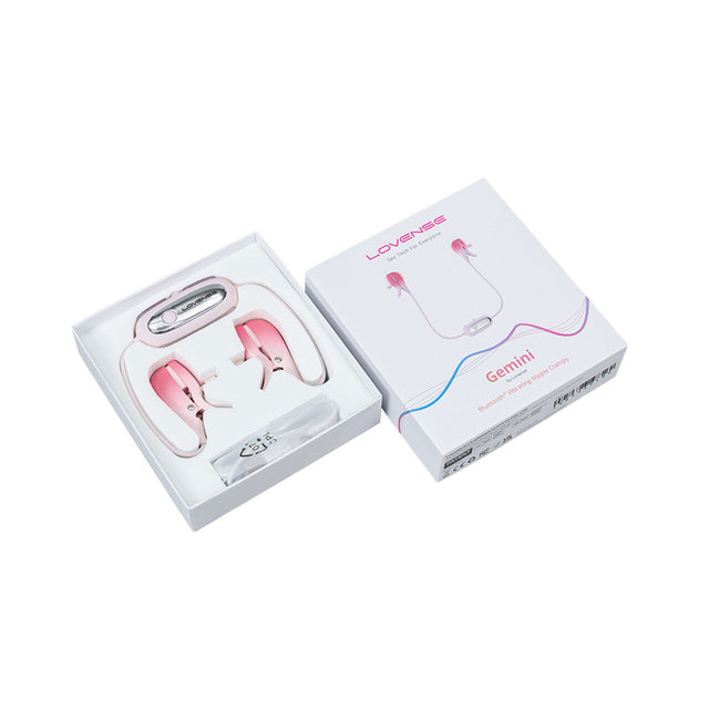 Lovense Gemini Vibrating Nipple Clamps