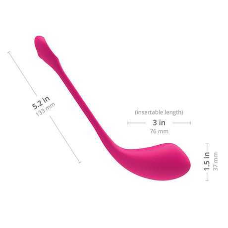 Lovense Lush 2.0 Bluetooth Remote Control Vibrator